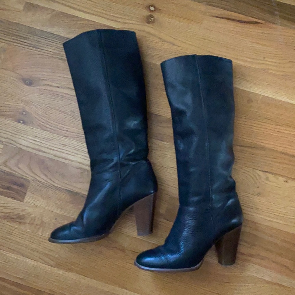 Madewell tall black boot